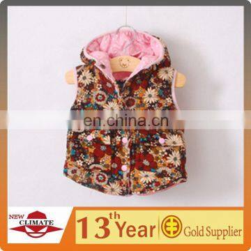 CORDUROY GIRL'S VEST