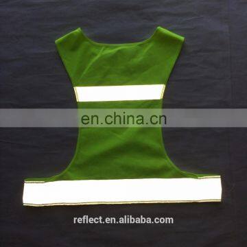 Yellow Mesh Riding Reflective Runing Vest photo-3