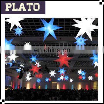 Charming inflatable star shaped decoration for party