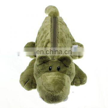 Cheap and good Promotional gift Crocodile plush pen bag