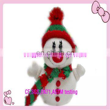 OEM plush stuffed soft musical christmas toy