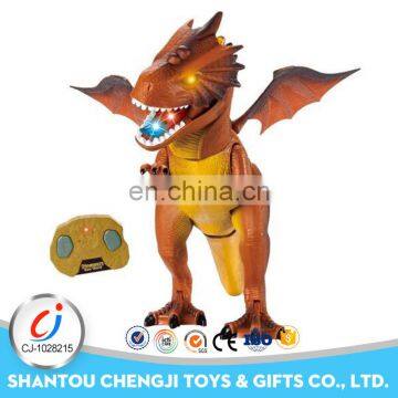 2017 Hot sale incredible infrared remote control flame flying dragon toy