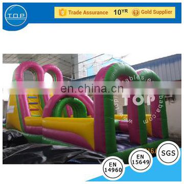 Trade Assurance wipeout inflatable games china kids obstacle course for wholesales