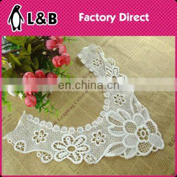 New Design Milk Silk Collar Embroidered Neckline Fringe Decorative Collar For Garment photo-6