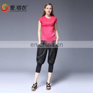 Unique Style Anti - Static Women Fashion High Waist Pants for Autumn photo-4