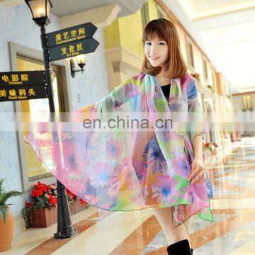 2015spring new style high quality silk georgette stole(SP888AL)