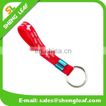 eco-friendly silicone keychain hot sell key chain with factory price