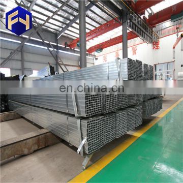 New design tube 35x35x2 hollow pre galvanized weld square steel pipe with great price