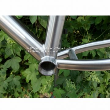 High strength Gr9 Ti-3Al-2.5V 29er Titanium bicycle frame for mountain bike