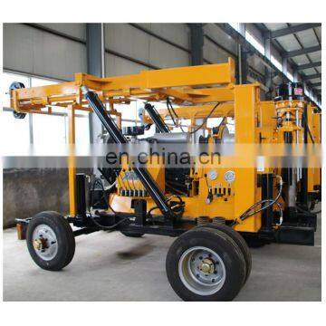 Small Drill Rig Mounted on Tractor Used for Wells photo-7