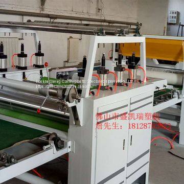 Sheet surface coating machine