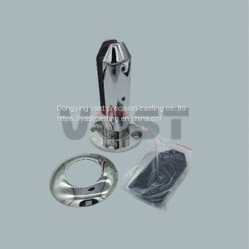 Stainless steel round base swimming pool fence glass spigot