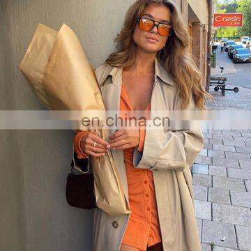 LAITE D2192 Autumn&winter New Arrivals Long Sleeve Single Button Mini Sexy Dresses Women Fashion Casual Dresses photo-7