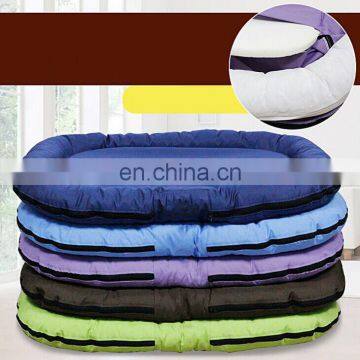 New Style Large Dog Bed Washable Dog Pad Pet Bolster Bed Super Soft Dog Bed Mat With Removable Cover photo-3