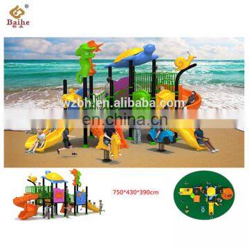 Large Plastic Outdoor Water Slide Park Children Swimming Pool Slide Outdoor Playground Equipment for Kids photo-2