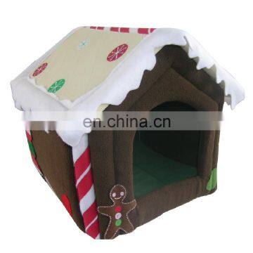 Foldable cheap cute Christmas dog house