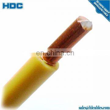 600v Copper Tracer Wire 14AWG HMWPE Insulation copper wire