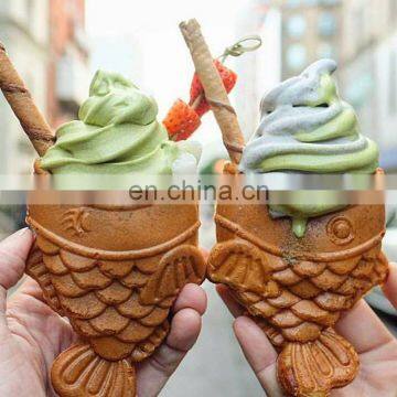 Germany Deutstandard Electric Taiyaki Boston Ice Cream Waffle Cone Maker Making Machine photo-2