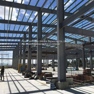 Light Weight Steel Structure Building Space Frame Structure Warehouse Workshop Roof Truss photo-2