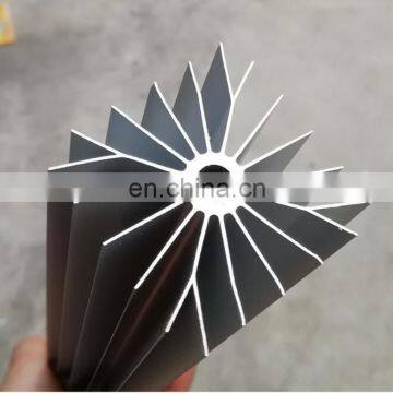 Toshine CA And CE Sunflower Heat Sink Aluminium Profile Structure For Led Light photo-5