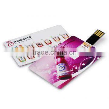 256mb plastic card USB drive Free logo