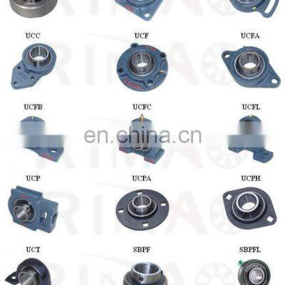 Type of Pillow Block Bearings wth different pillow block bearing parts & bearing house