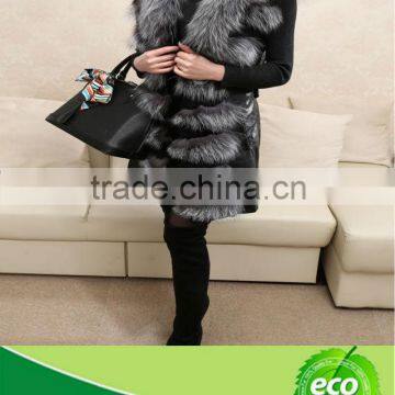 2013 Warm Women Real Rabbit Fur Coat