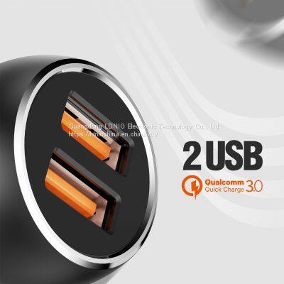 LDNIO 2QC3.0USB,36W Fast Carcharger photo-3