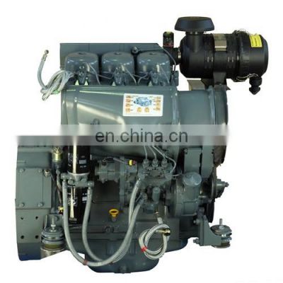 genuine 3 cylinders air cooling 24kw diesel engine F3L912 for water pump