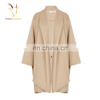 Woven Warmest Winter Women Wool Cashmere Coat photo-5