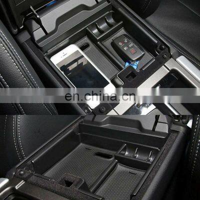 Interior Accessories Parts Silicone Armrest Rest Storage Box Center Control Console Organizer Tray For Land Rover Evoque 09-13 photo-5