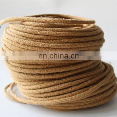 Linen Braided Electric Cable Wire 2/3 Copper Core Braided Cable 2/3*0.75mm