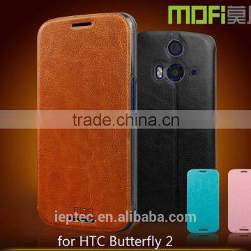 MOFi Case 5 inch Screen Smartphone Cover for HTC Butterfly 2, Luxury Leather for HTC Butterfly 2 Case