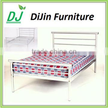 single double metal tube bed frame very cheap home furniture