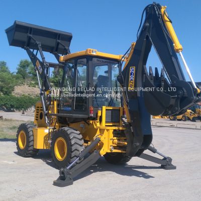 backhoe excavator loader small SIZE WZ30-25 mini wheel backhoe loader Weichai Engine construction backhoe loader