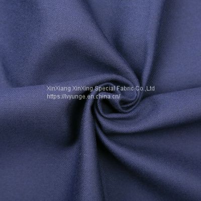 EN11612 certificate 380gsm 100% cotton woven flame retardant twill fabric for protective clothing