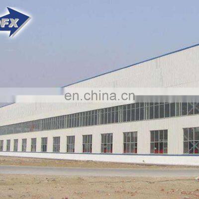 Qingdao fabricated H beam workshop factory in lightweight steel roof construction structures building