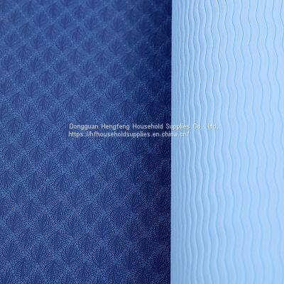 8mm Yoga Mat Exercise Mats TPE Non Slip Extra Thick High Density Eco Friendly for Yoga,Workout,Pilates photo-3