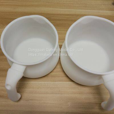 3D printing white photosensitive resin hand board model animation building parts toy sculpture batch reconstruction model