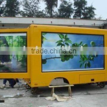 P10 full color mobile car outdoor led displays