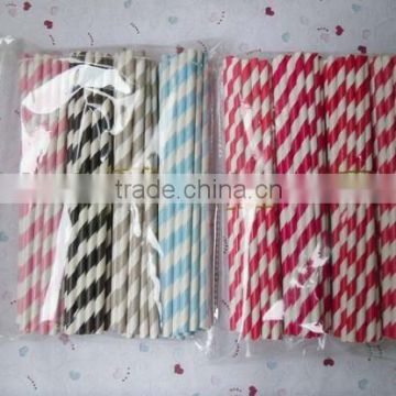 Hot designs Paper straws for wedding favors