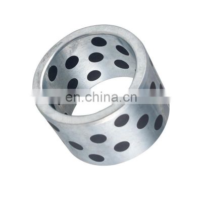 TEHCO Solid Lubricating Bearing With Zinc Base Bushing Graphite  Oil Holes Bearing Bushings