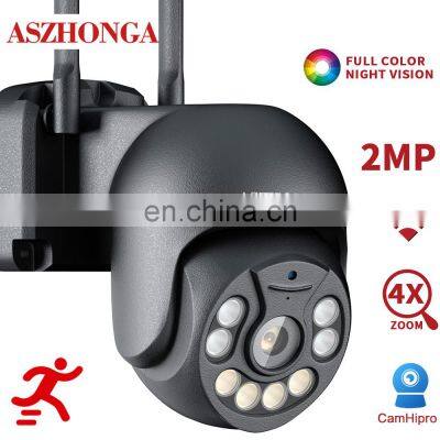 2MP Security IP Camera Wireless WIFI 4X Zoom Outdoor Indoor PTZ 1080P HD CCTV Dome Surveillance Cam Motion Tracking CamHipro photo-2