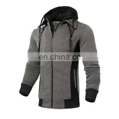 Sleeveless Hoodies 100% Cotton Gym Sports Hoodie Wholesale photo-2