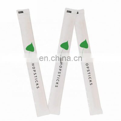 Food grade biodegradable chopsticks natural bamboo chopsticks disposable with single package