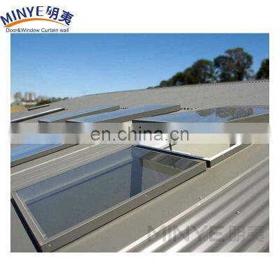 sun room aluminum skylight roof window/Sliding opening skylight