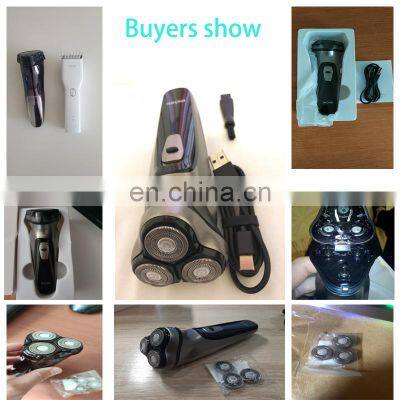 Xiaomi Electric Shaver Facial Shaver BlackStone 3D Men's Washable USB Rechargeable Facial Hair Trimmer photo-4