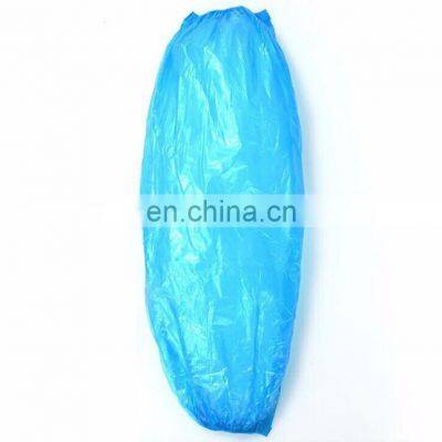 Pe Cpe Plastic Oversleeve Disposable Plastic Arm Sleeve Cover Blue Oversleeve photo-3
