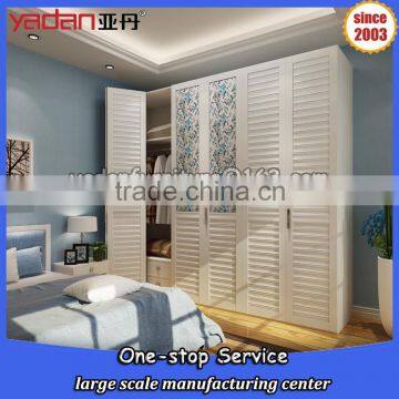 Wooden 3 Doors Wardrobe Closet,wood Wardrobe With Louvered Doors,wardrobe Cabinet Designs Quality Choice photo-4