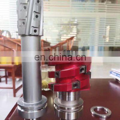LIVTER Cnc Helical Cutter Head Hsk 63F Shank Spiral Cutter Head Bt30 Spindle Use photo-5